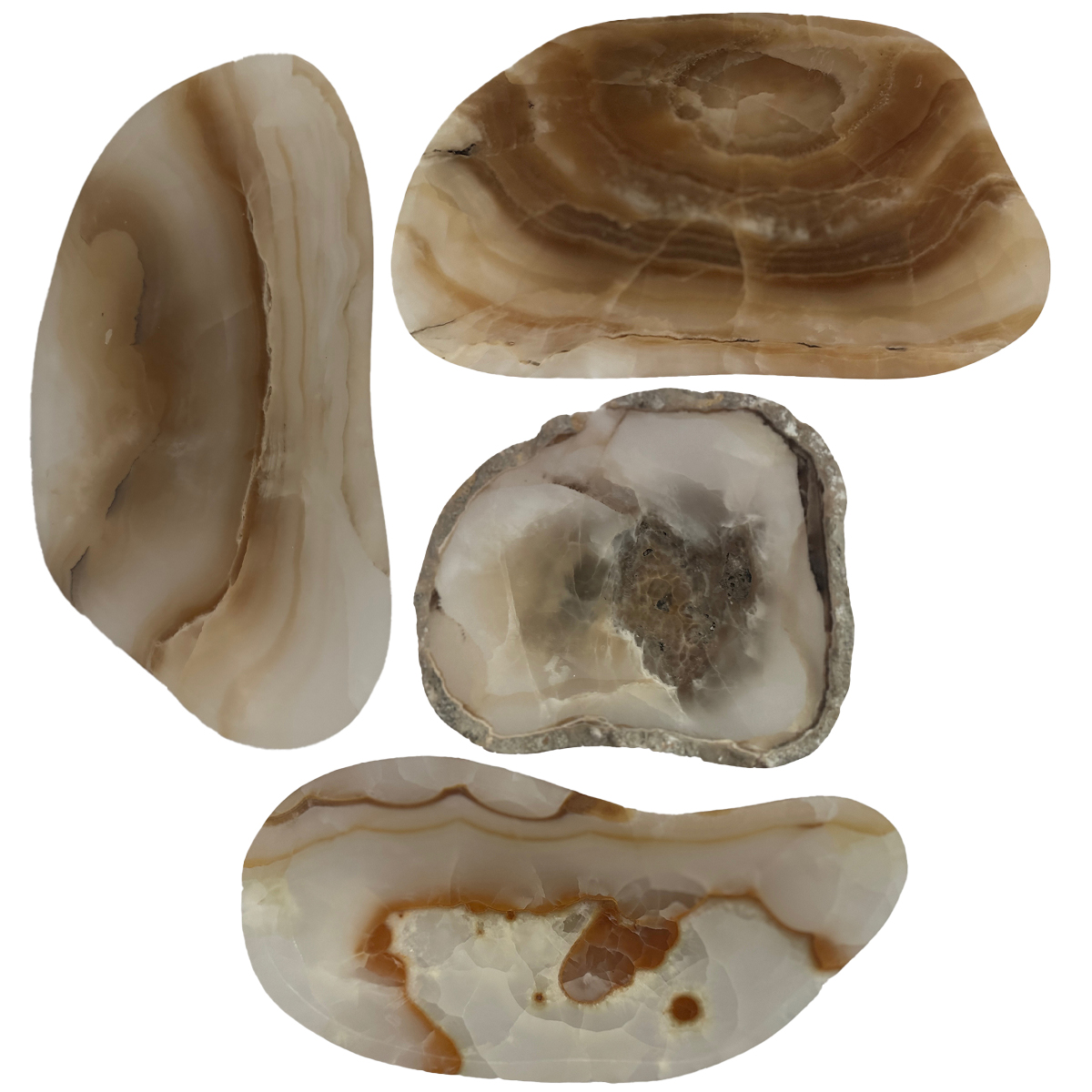 White & Amber Bowl