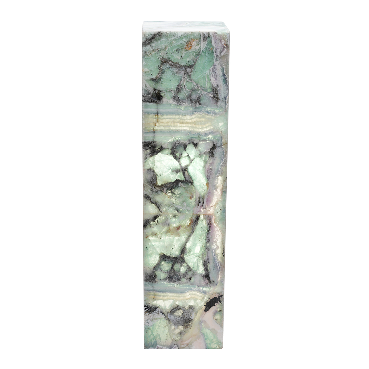 Fluorite One of a Kind Lamps