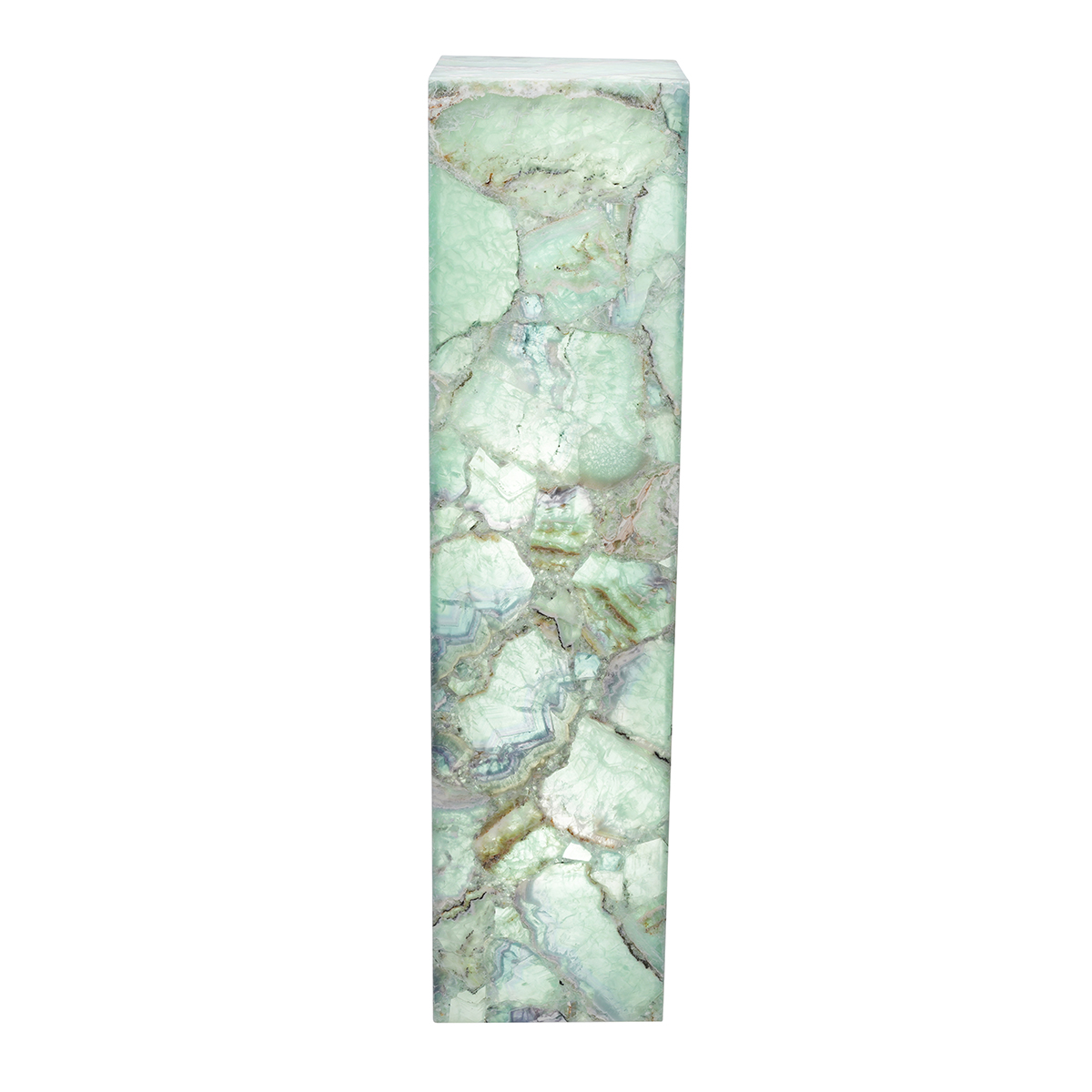 Fluorite One of a Kind Lamps
