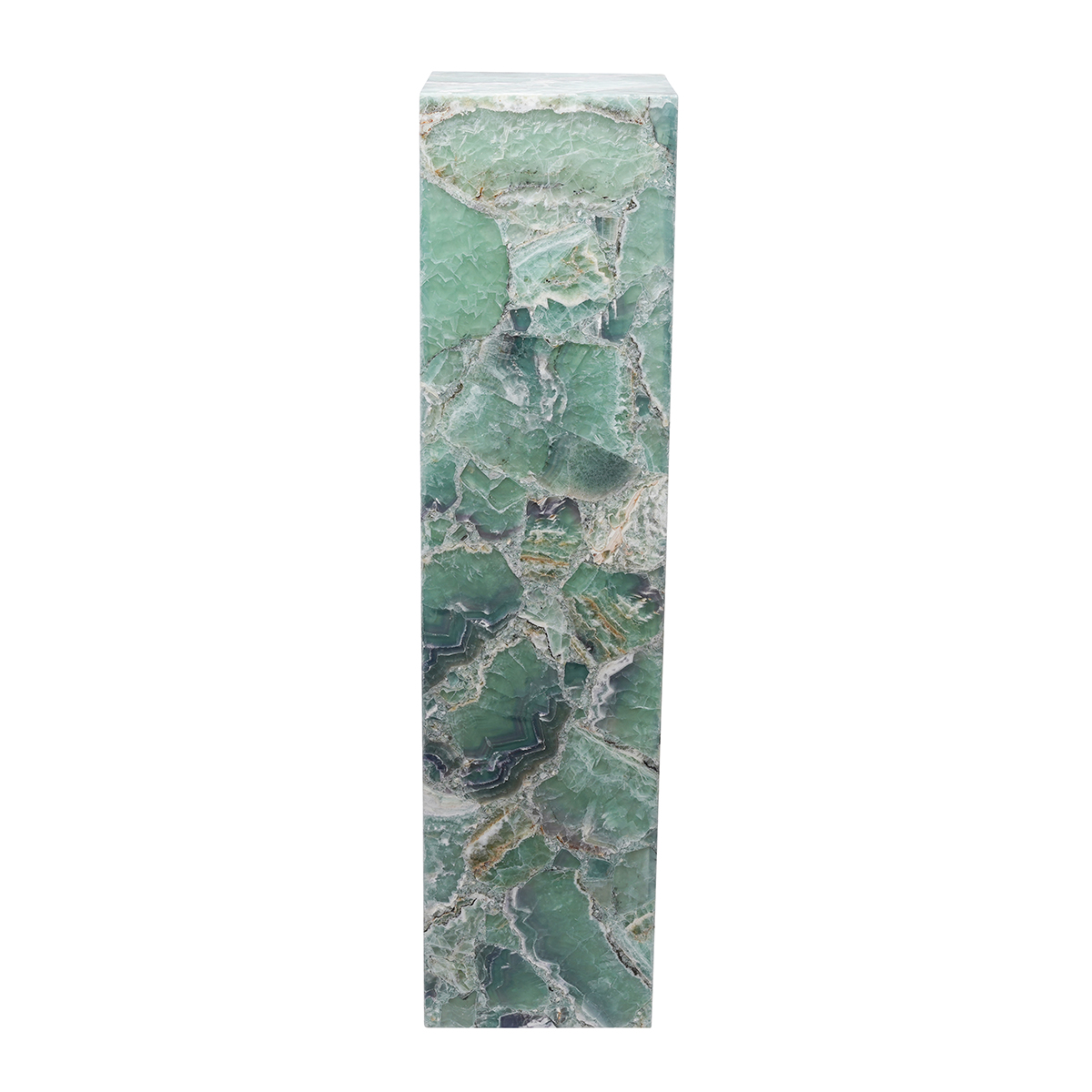 Fluorite One of a Kind Lamps