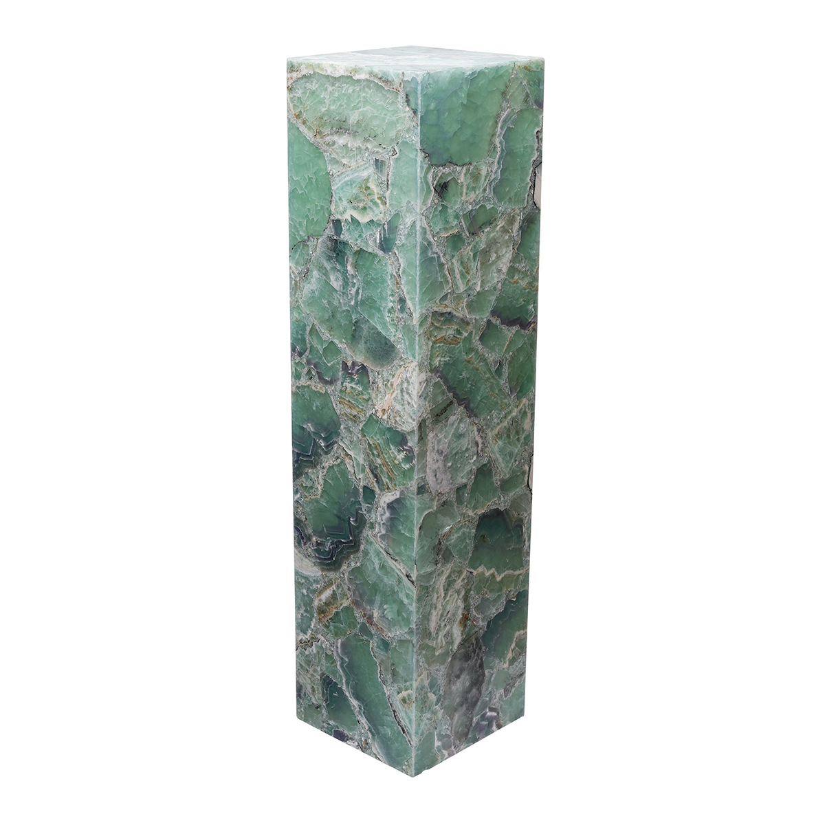 Fluorite One of a Kind Lamps