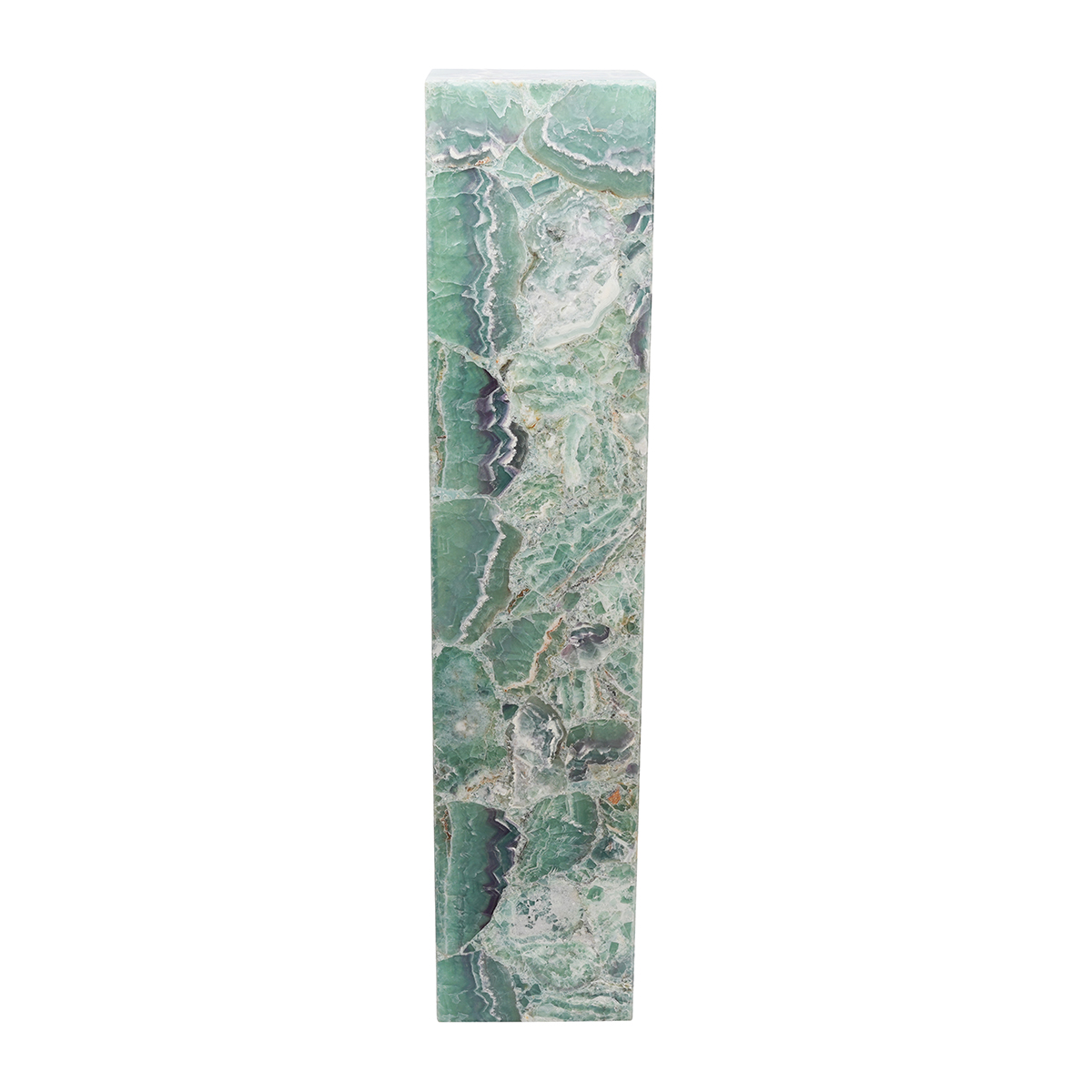 Fluorite One of a Kind Lamps