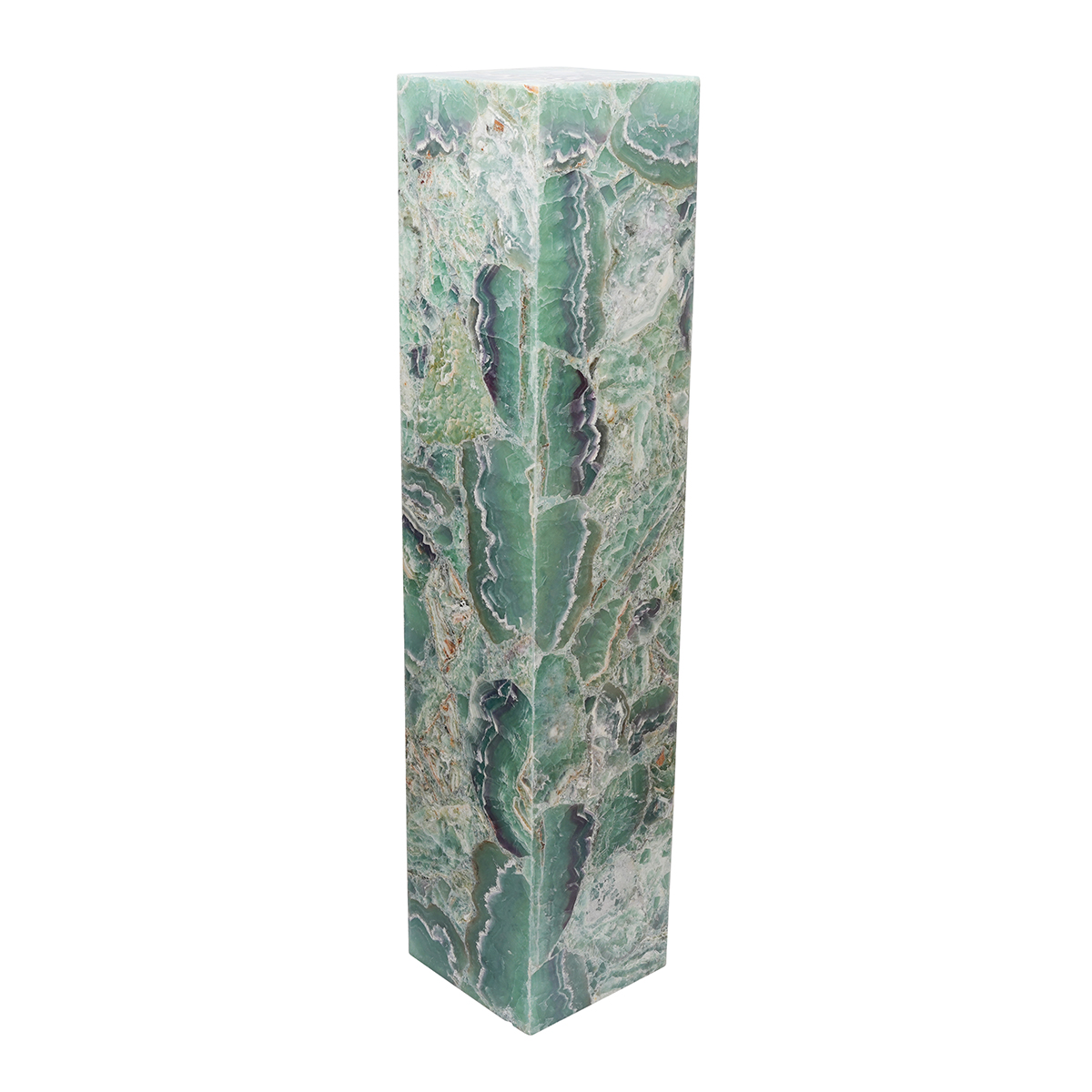 Fluorite One of a Kind Lamps