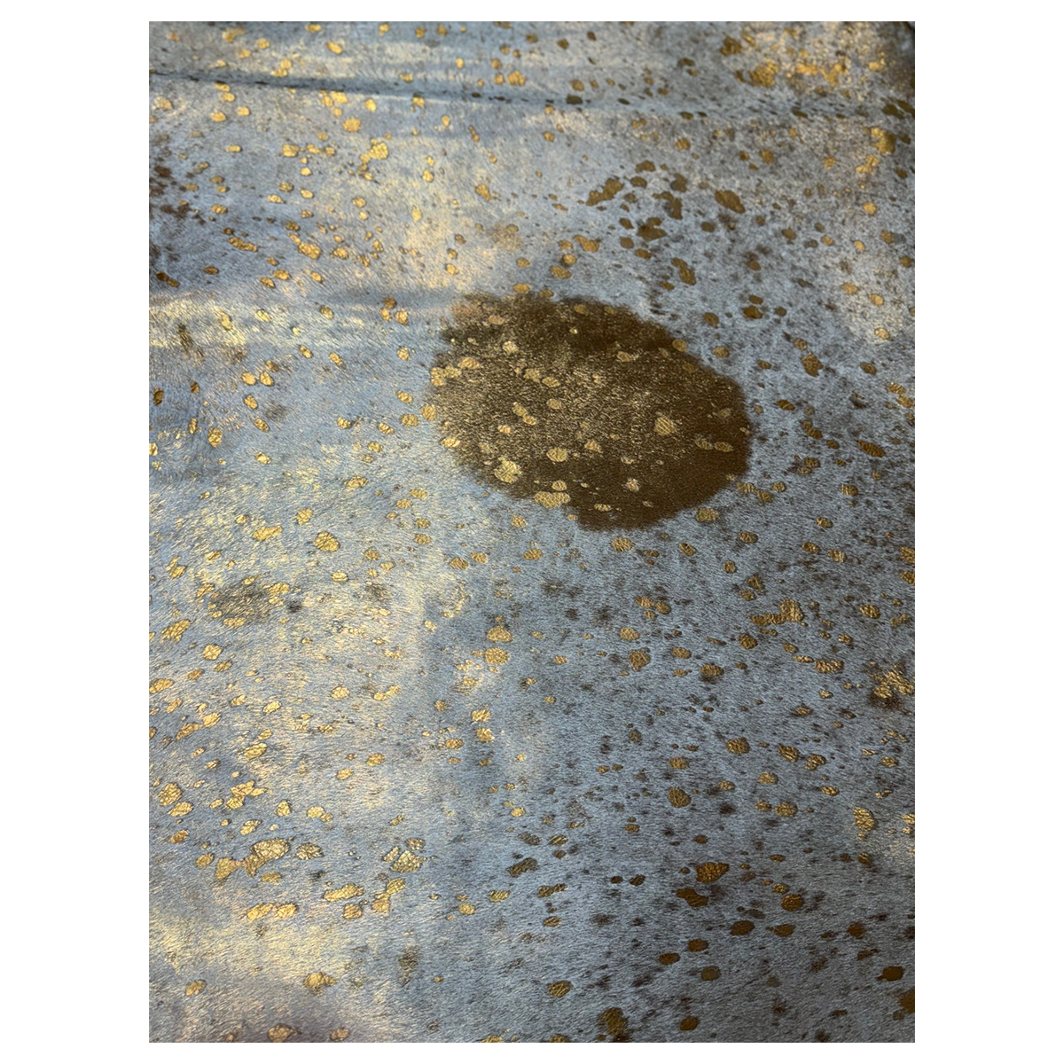 Copper Acid Wash on Brown & White