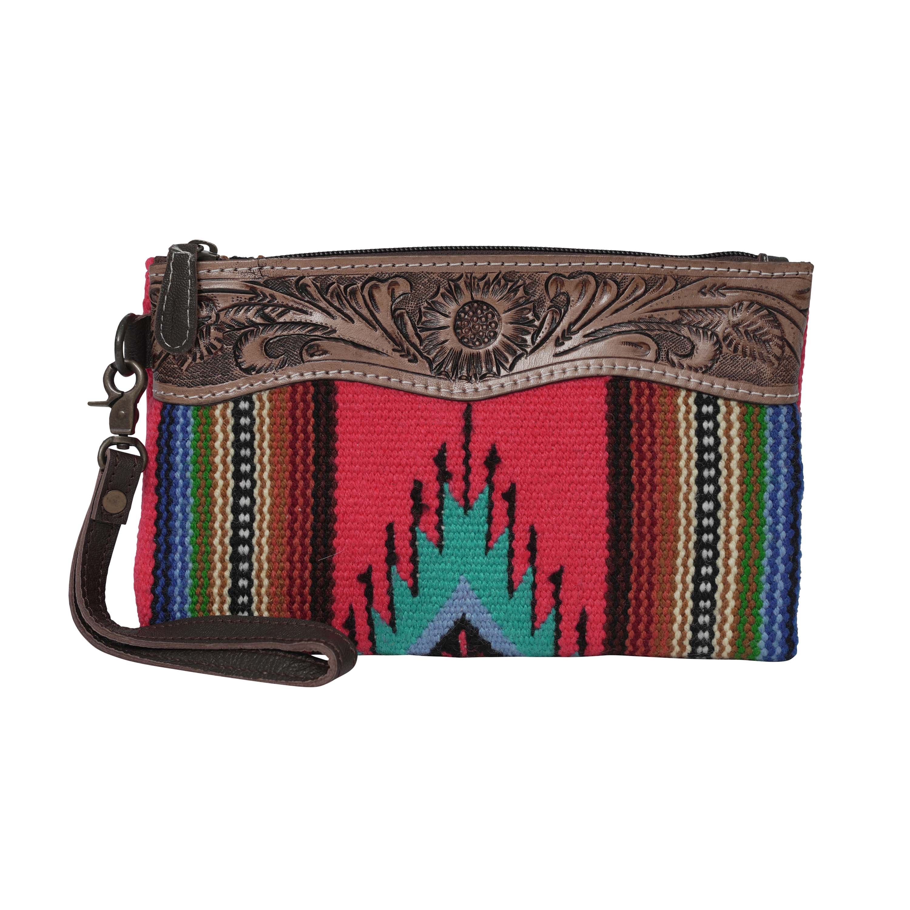 Southwestern Tooled Clutch