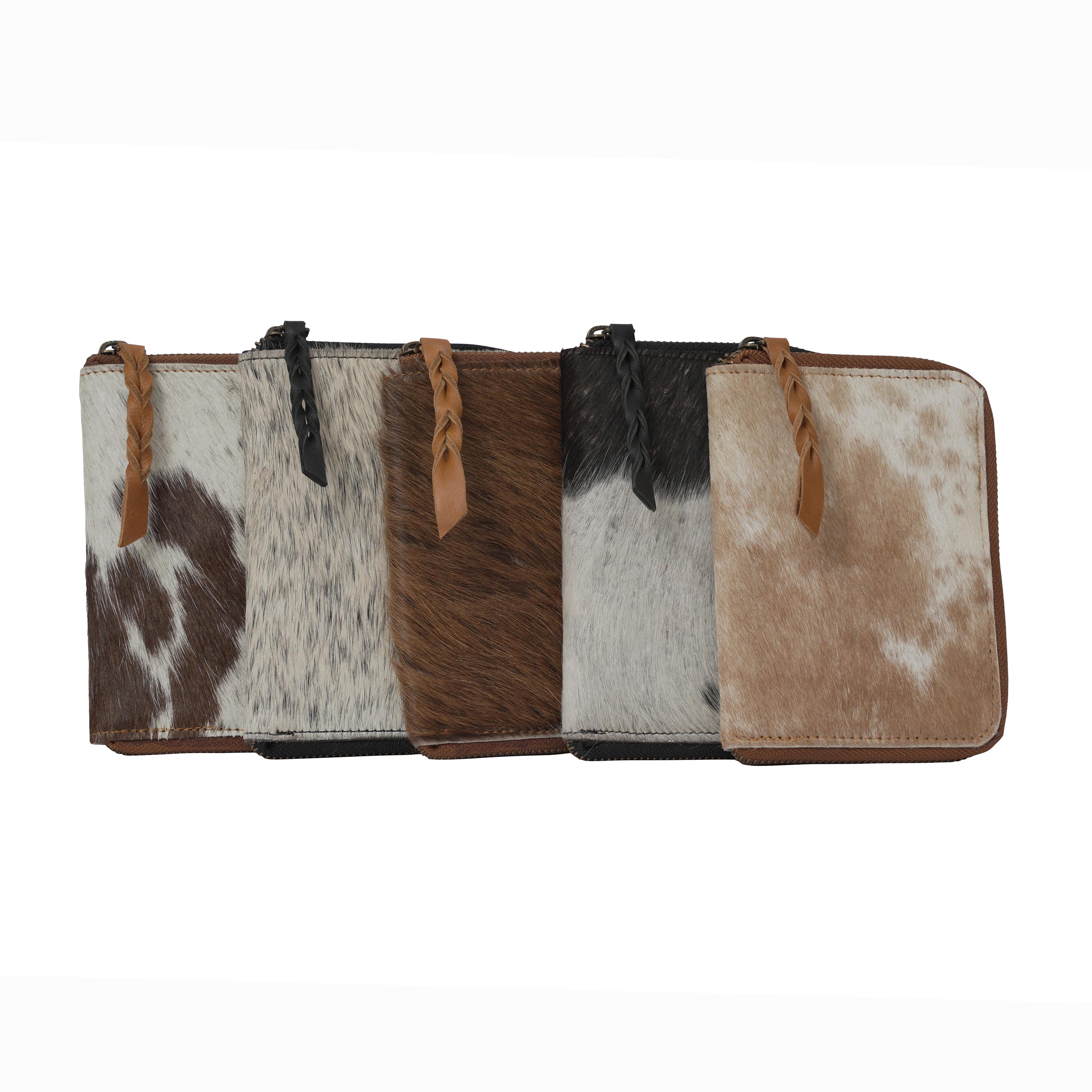 Cowhide Travel Wallet