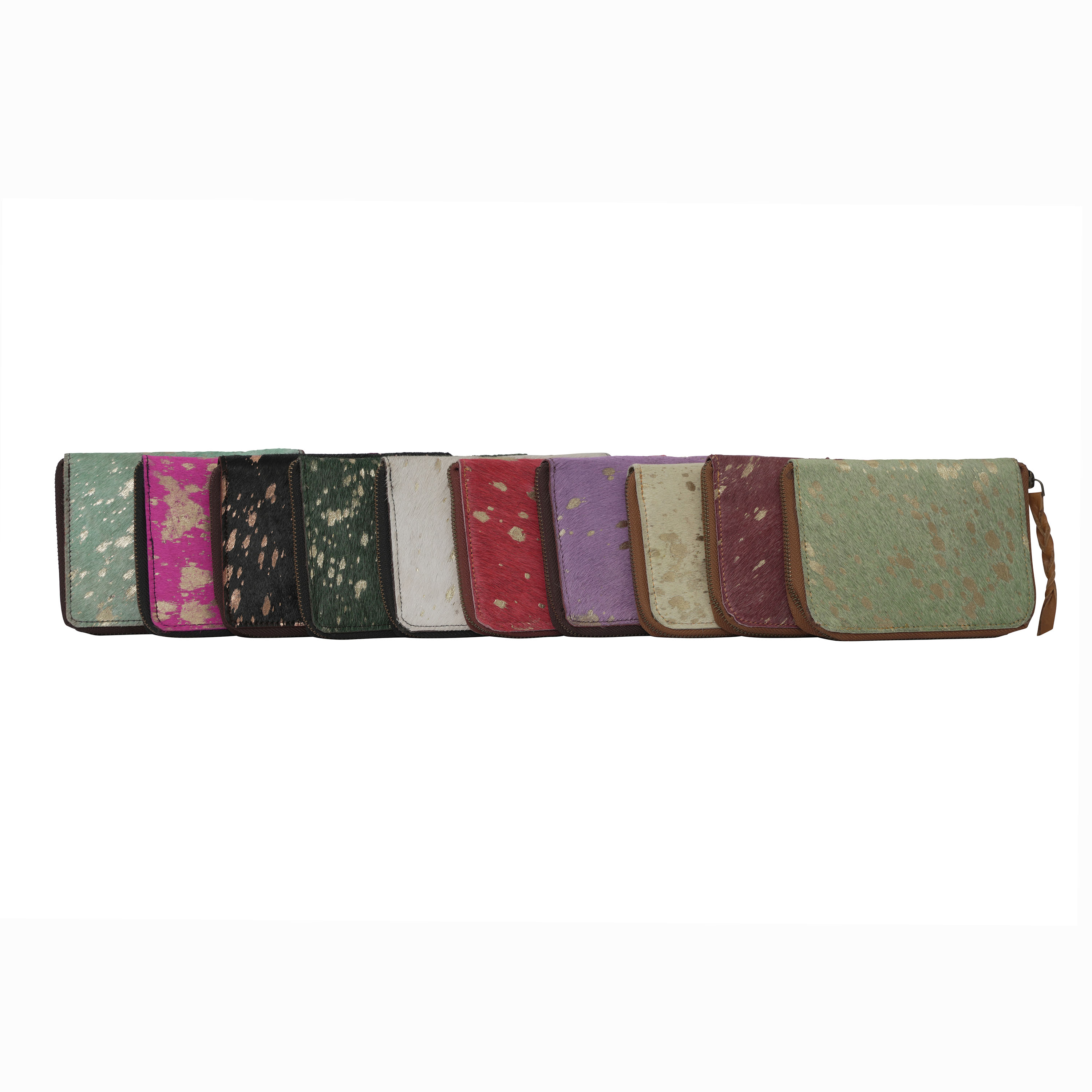 Cowhide Travel Wallet