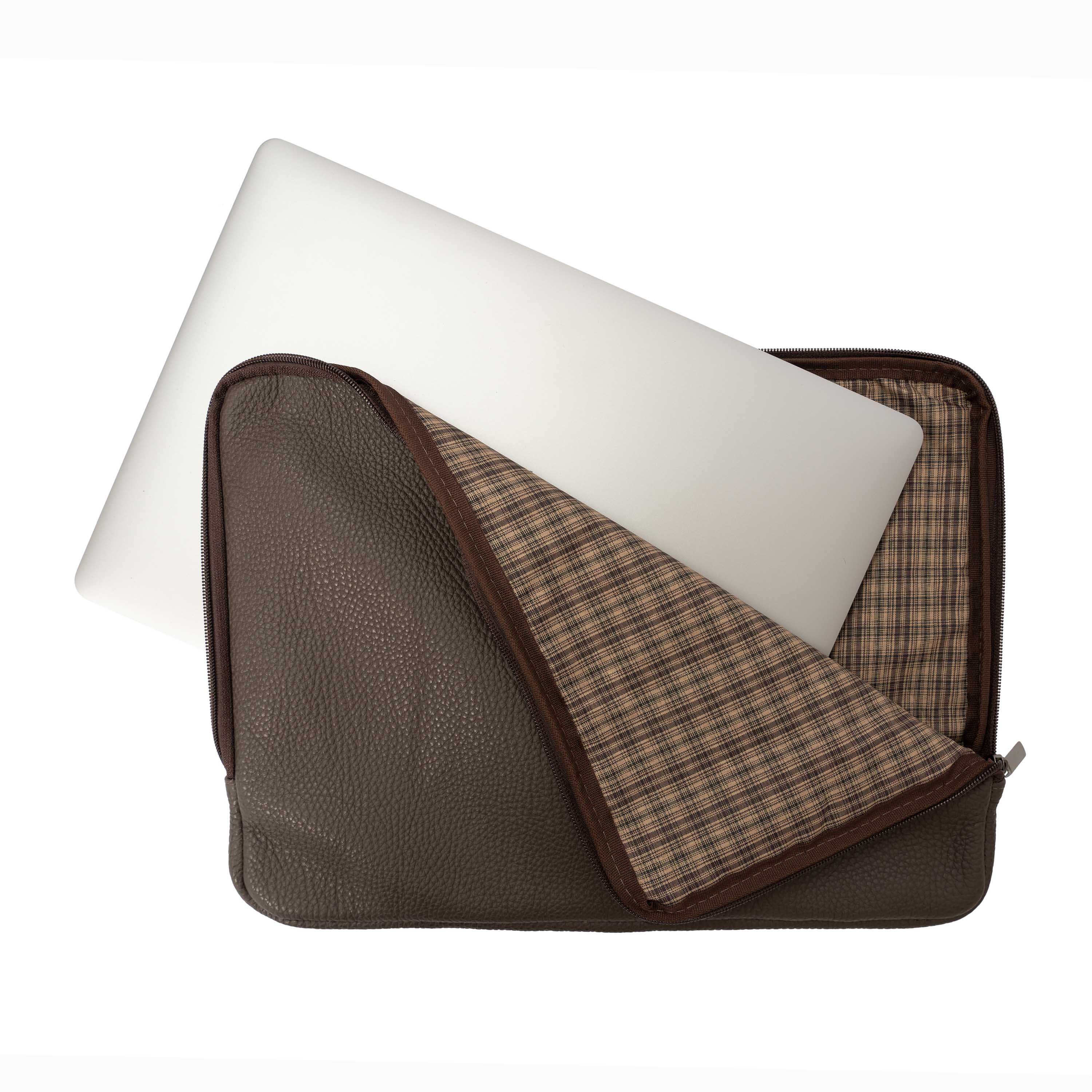 Cowhide & Leather Laptop Case