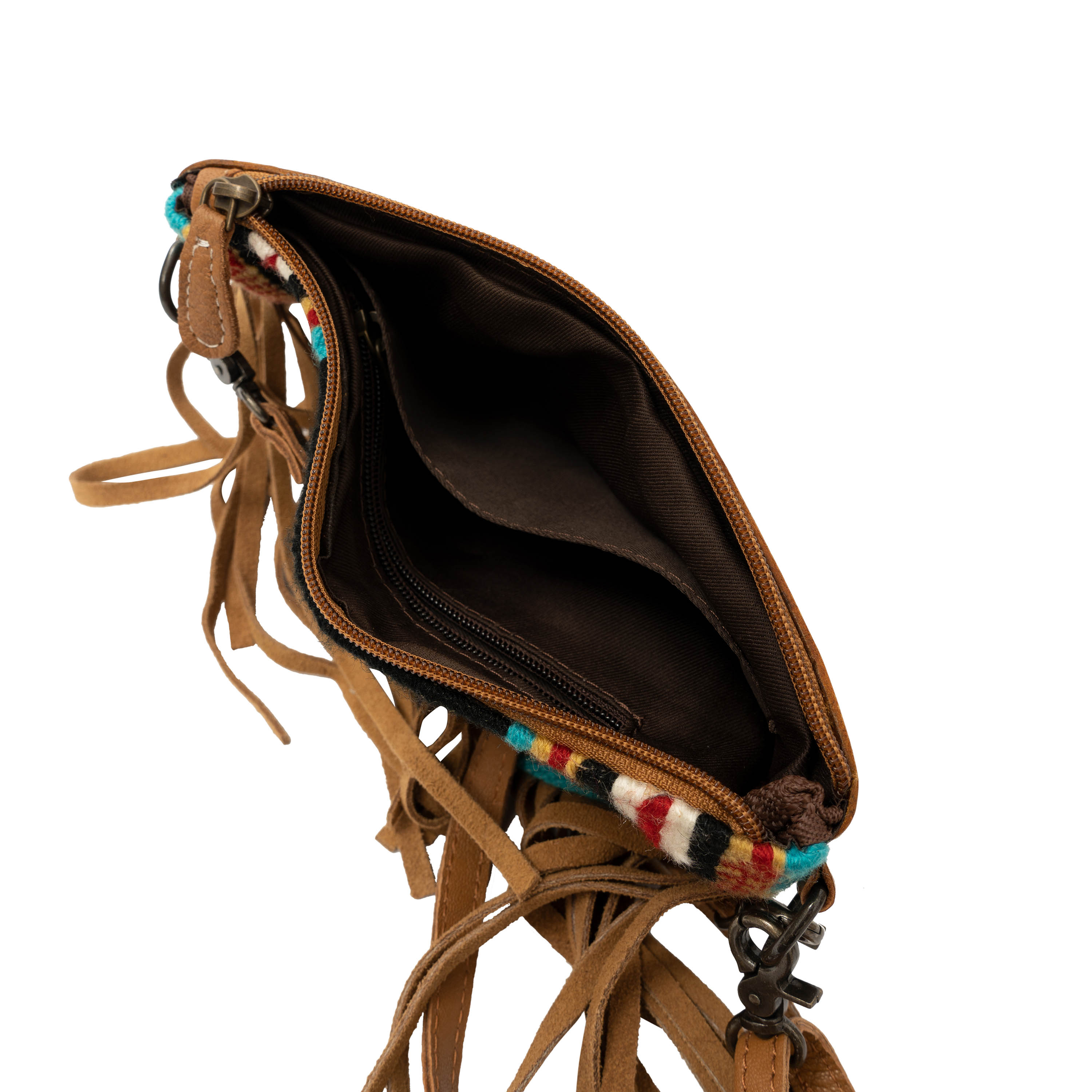 Southwestern Fringed Crossbody