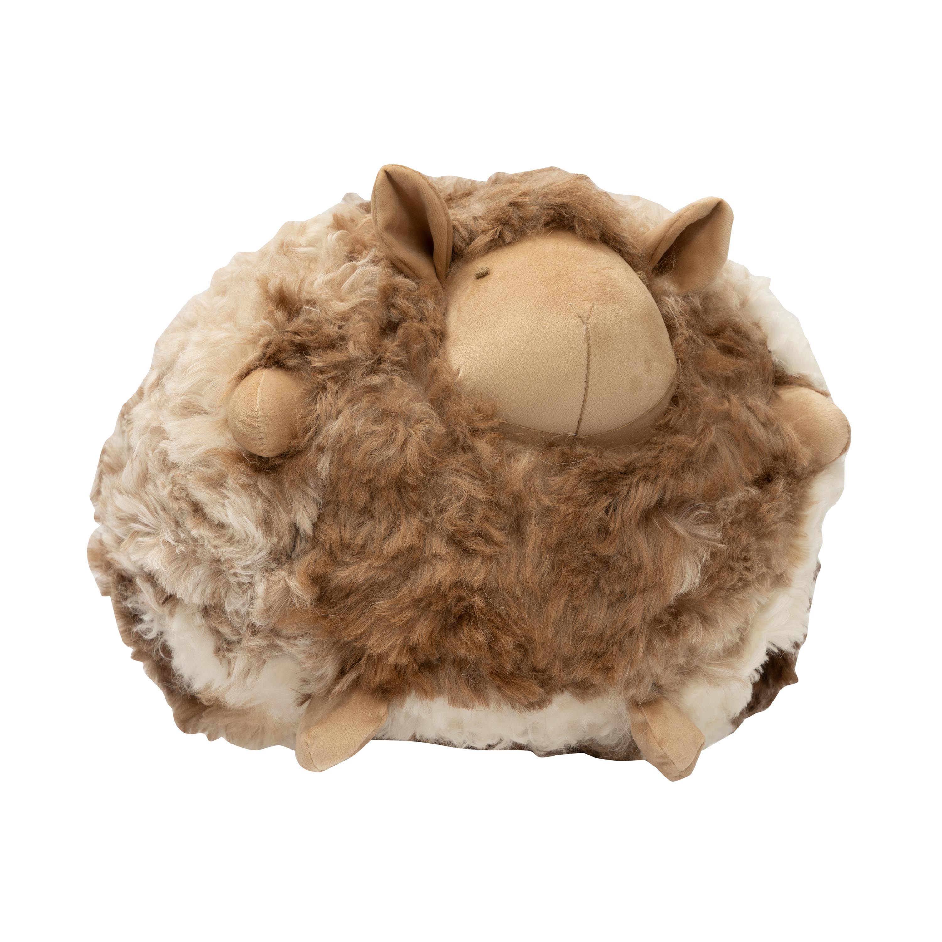 Natural Brown & White