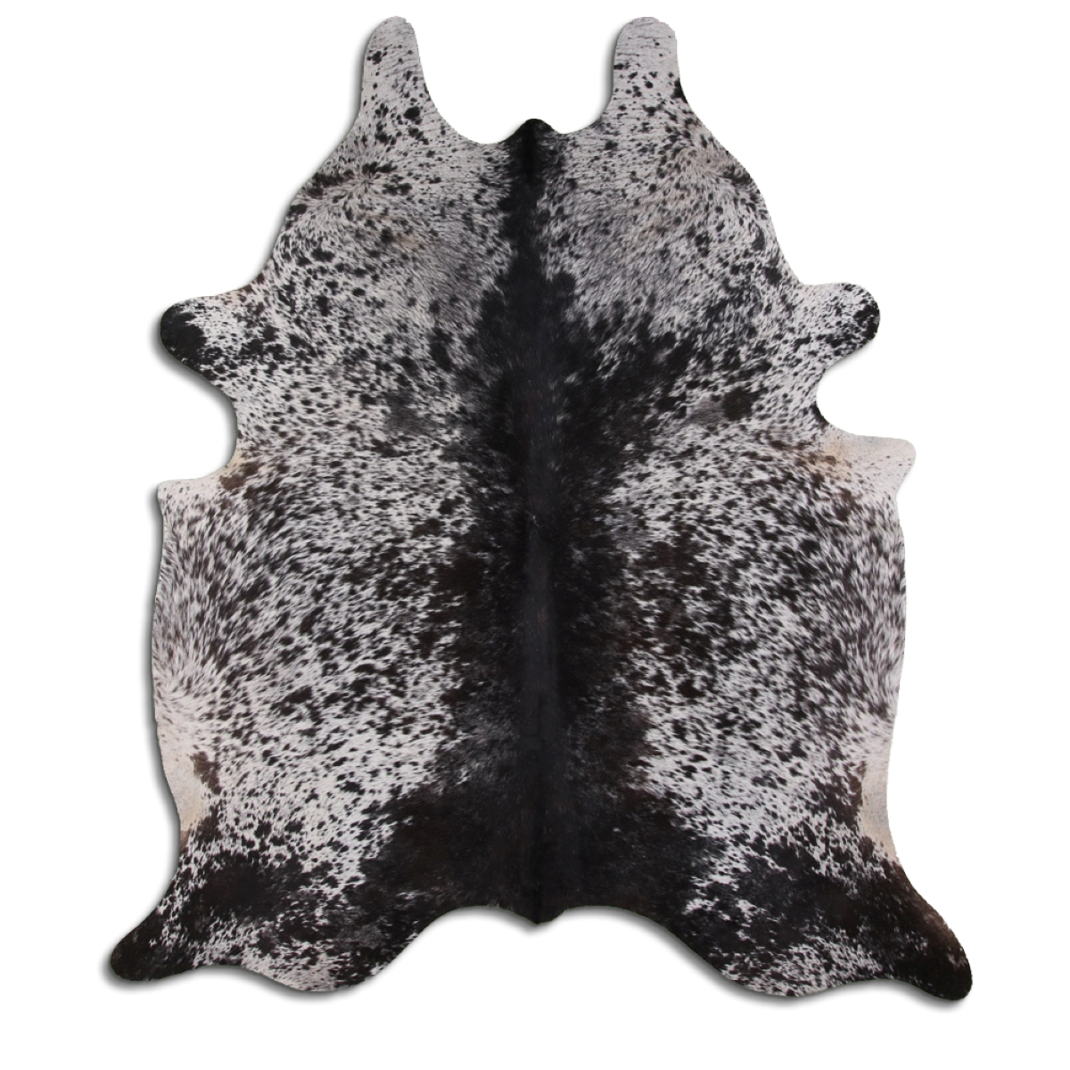 Black Salt & Pepper Cowhide