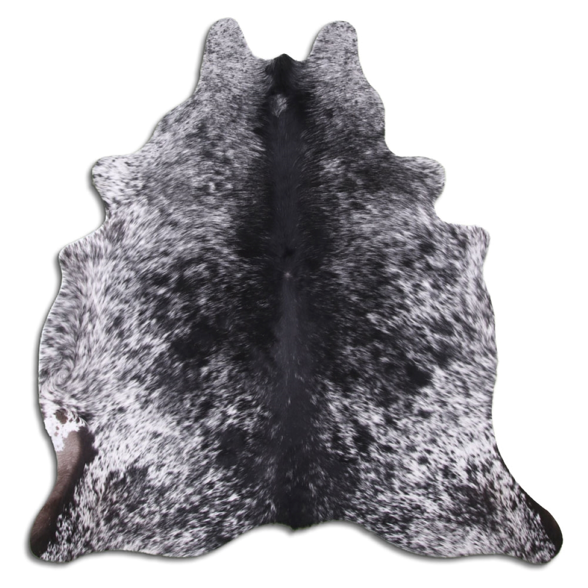 Black Salt & Pepper Cowhide