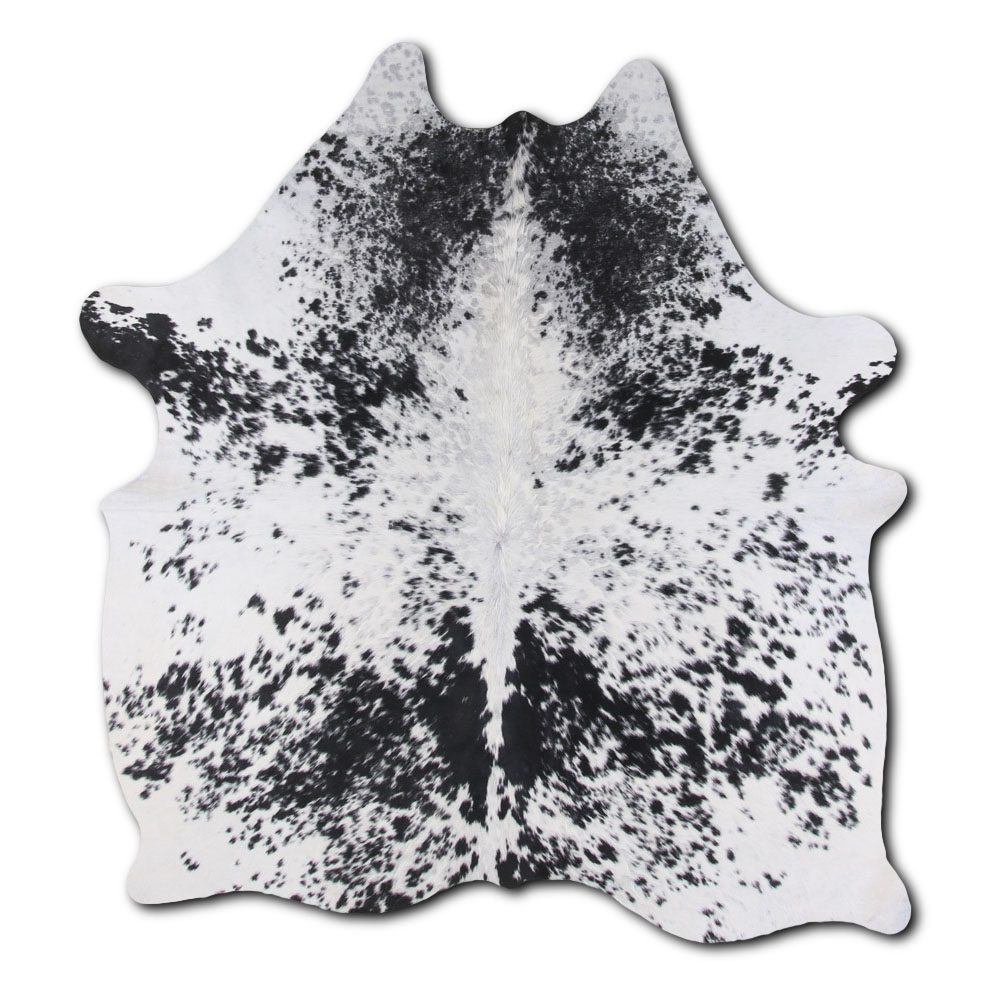 Black Salt & Pepper Cowhide