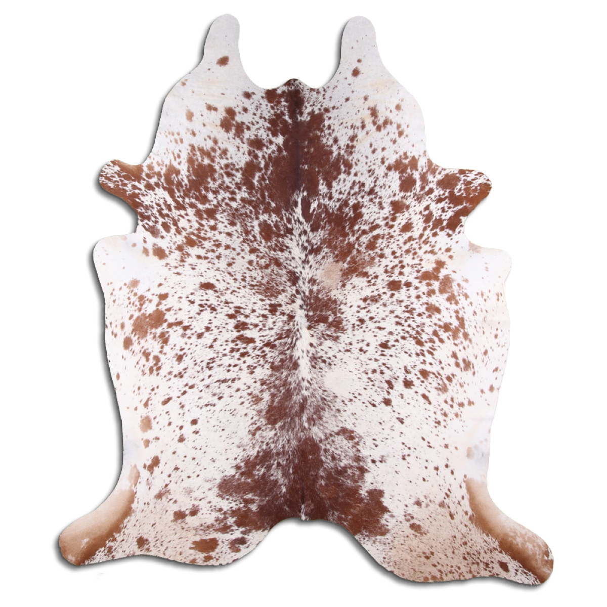 Brown Salt & Pepper Cowhide