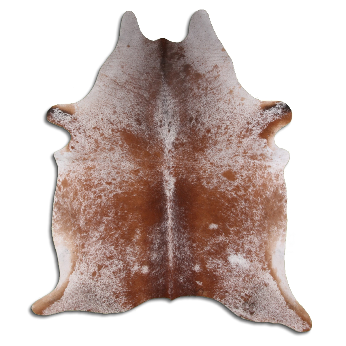 Brown Salt & Pepper Cowhide