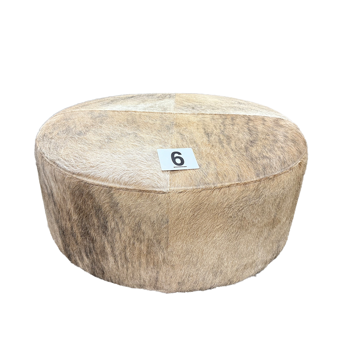 Brindle Ottoman