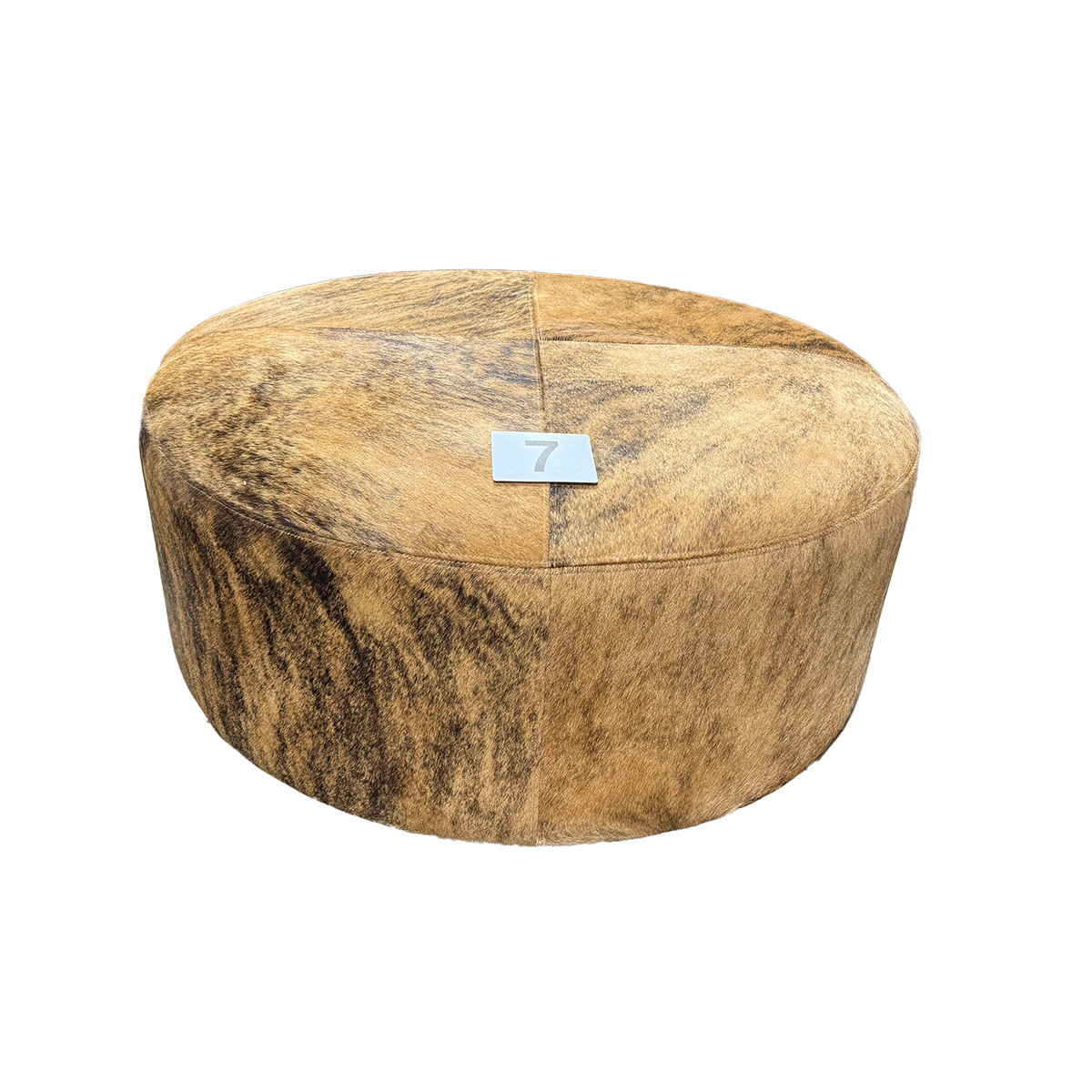Brindle Ottoman