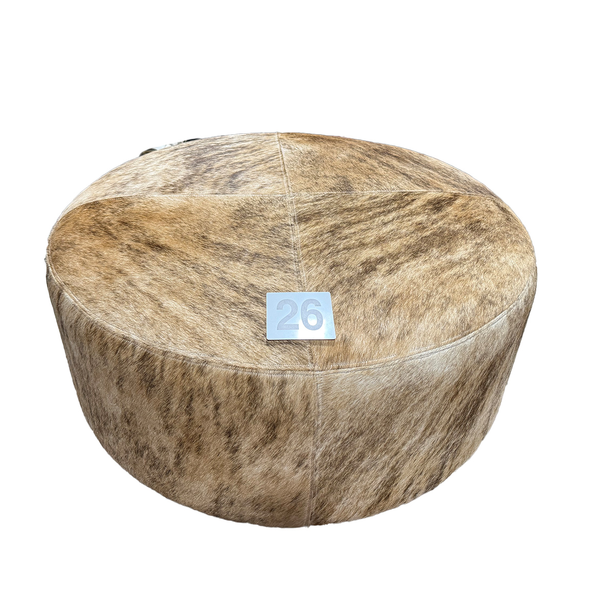 Brindle Ottoman