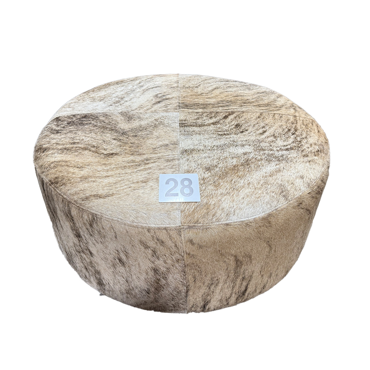 Brindle Ottoman