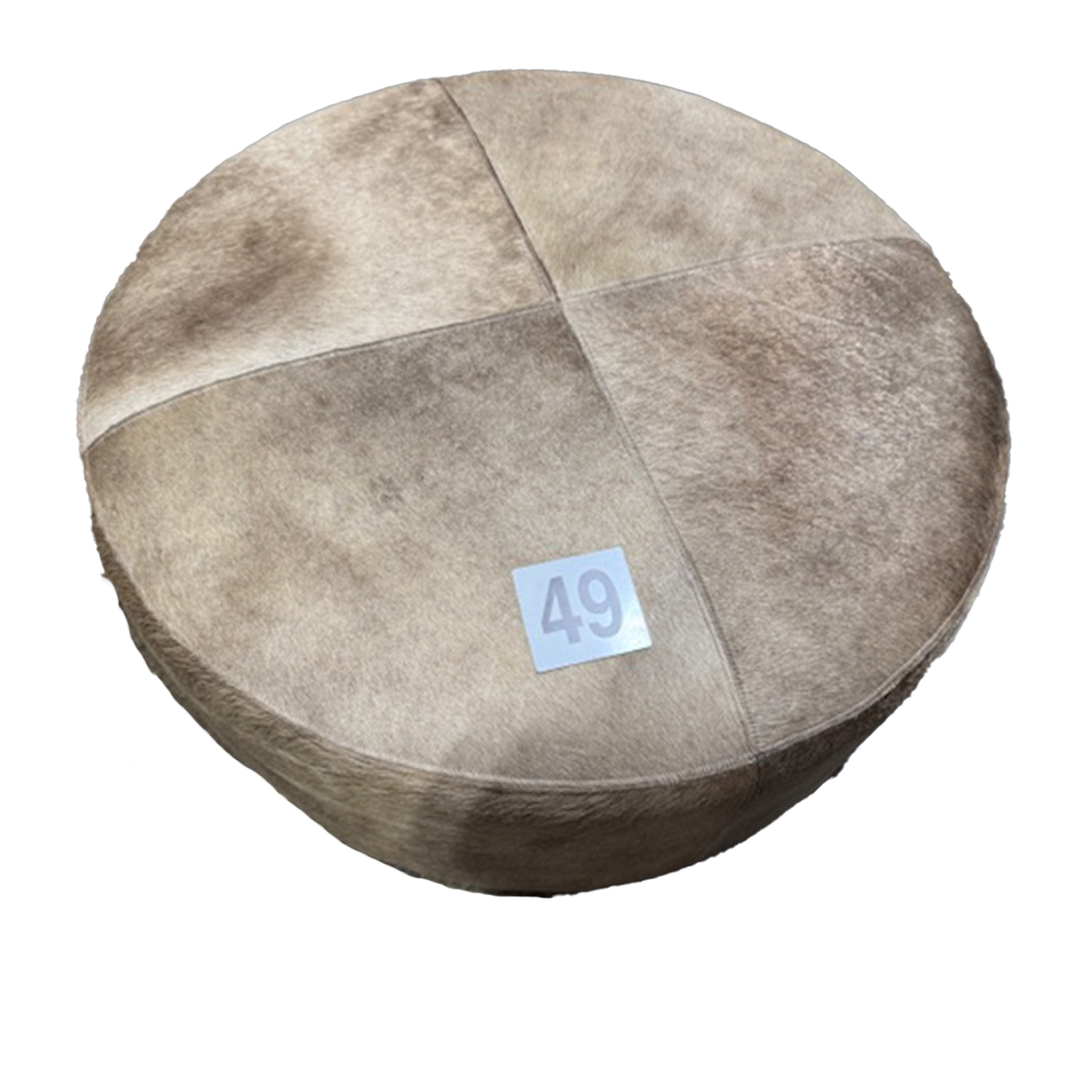Champagne Ottoman