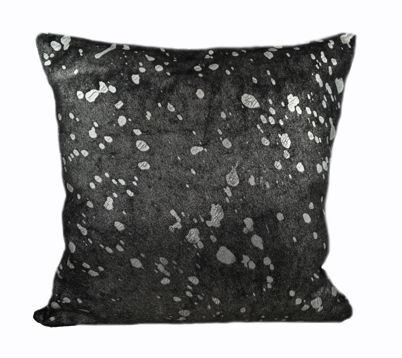 Black with Silver Pillows (Closeout)