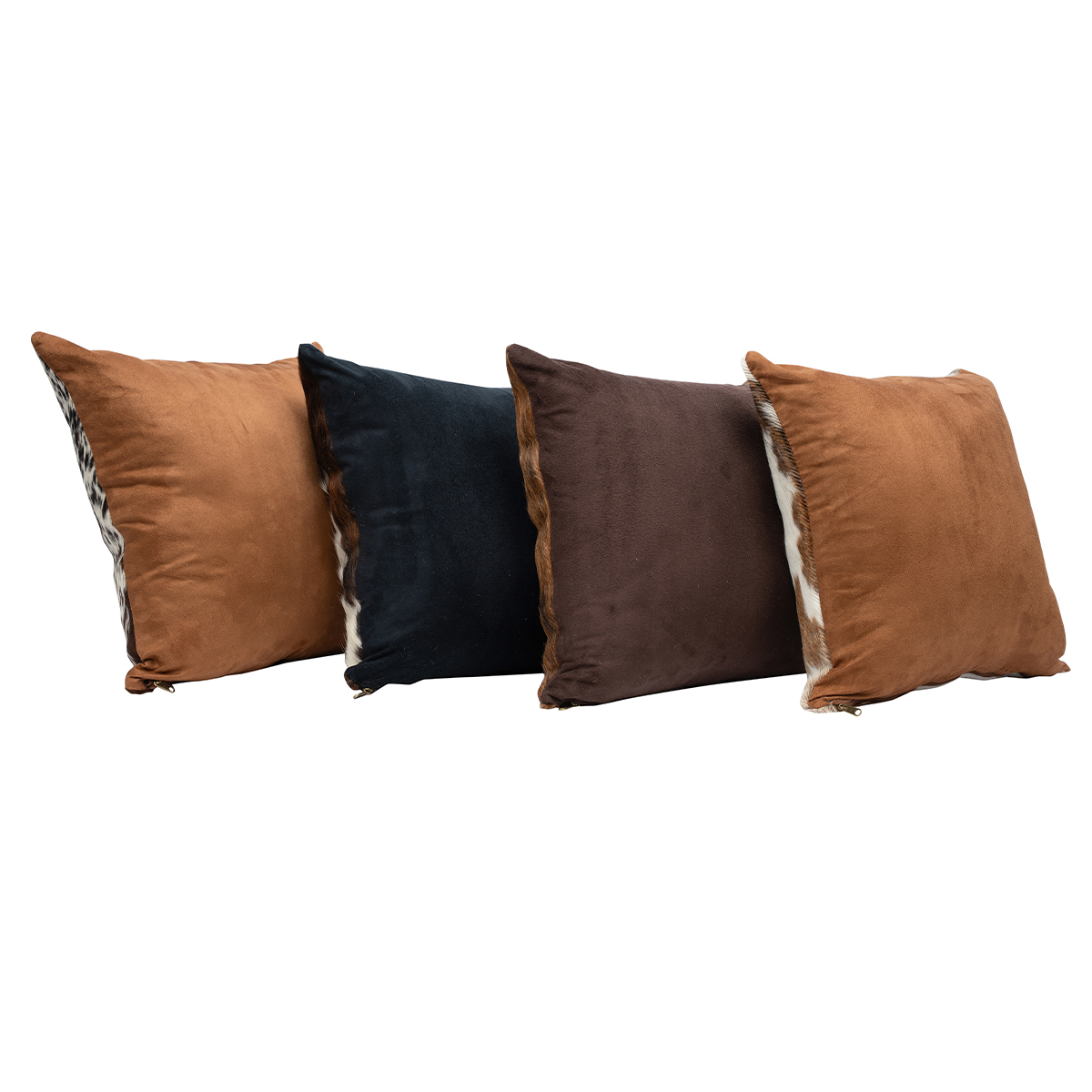 Cowhide Single Sided Pillows (Natural)