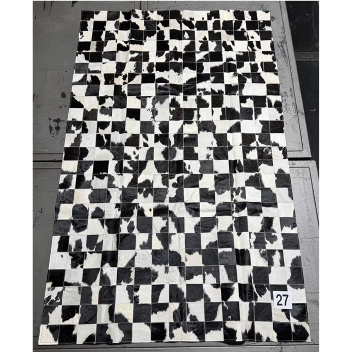 5x8 Block Rug (Borderless)