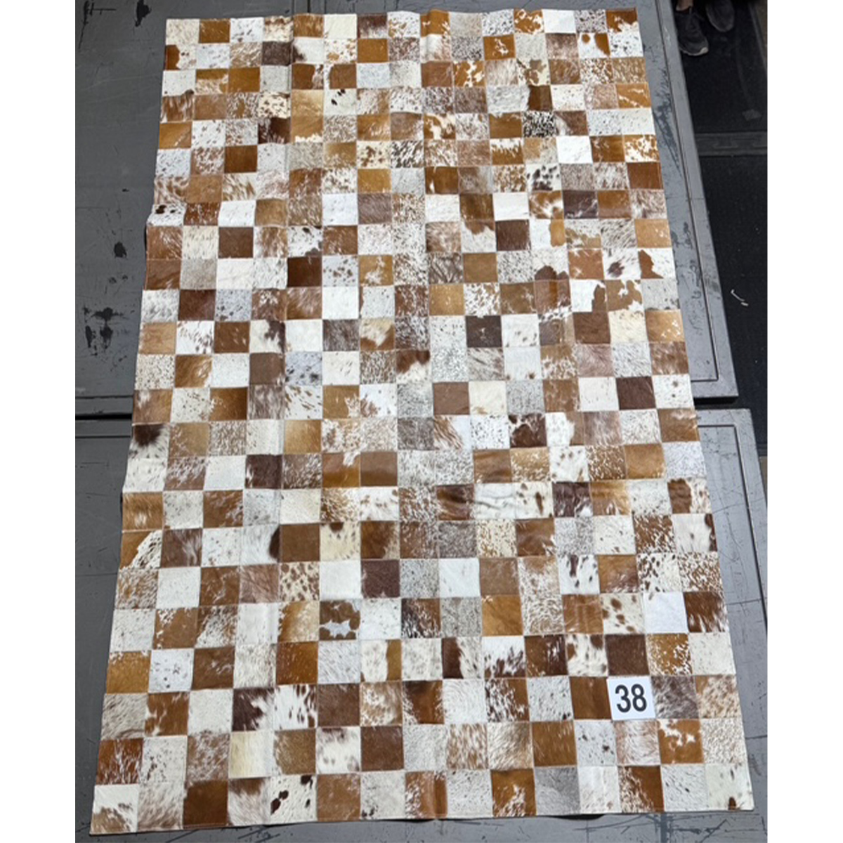 5x8 Block Rug (Borderless)