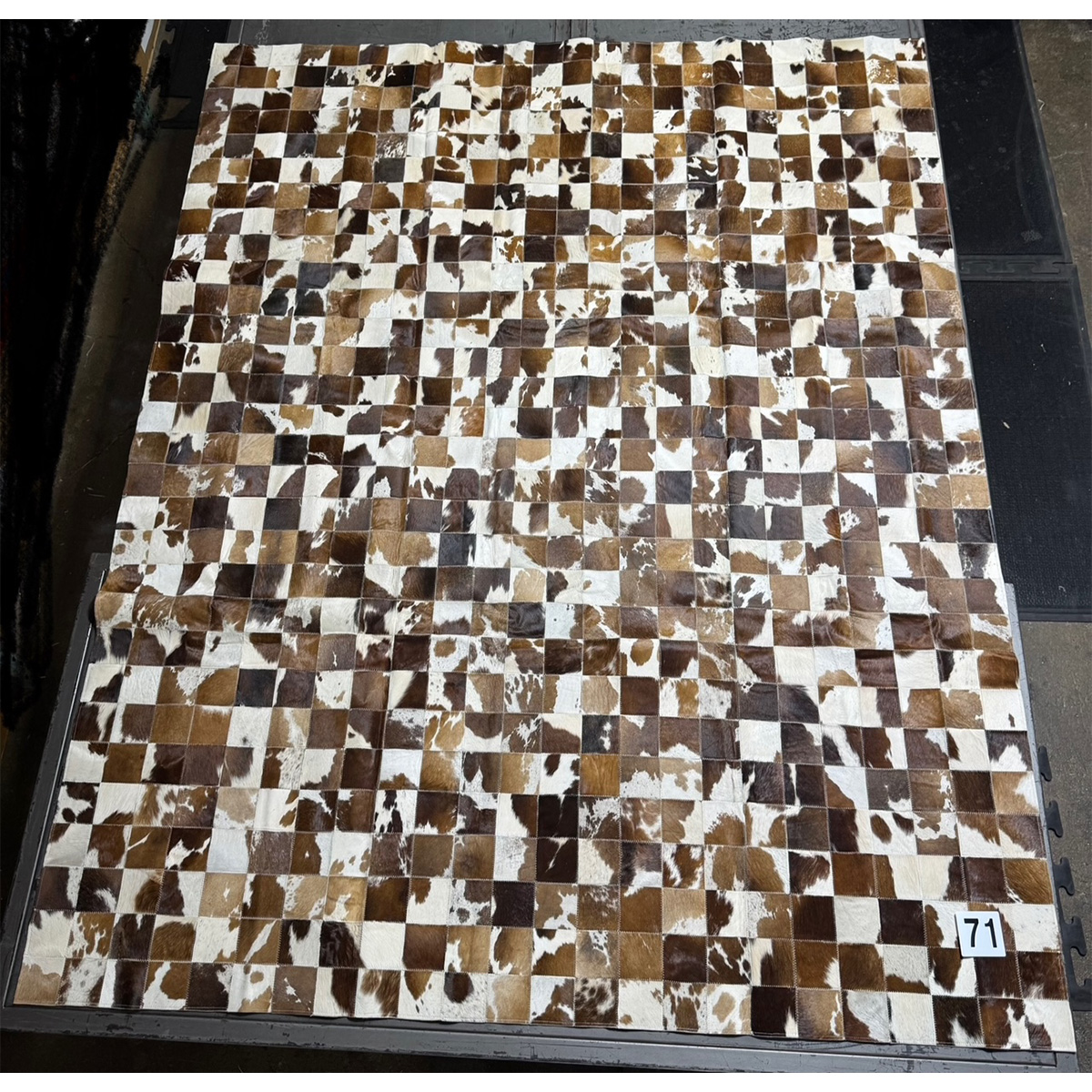 8x10 Block Rug (Borderless)