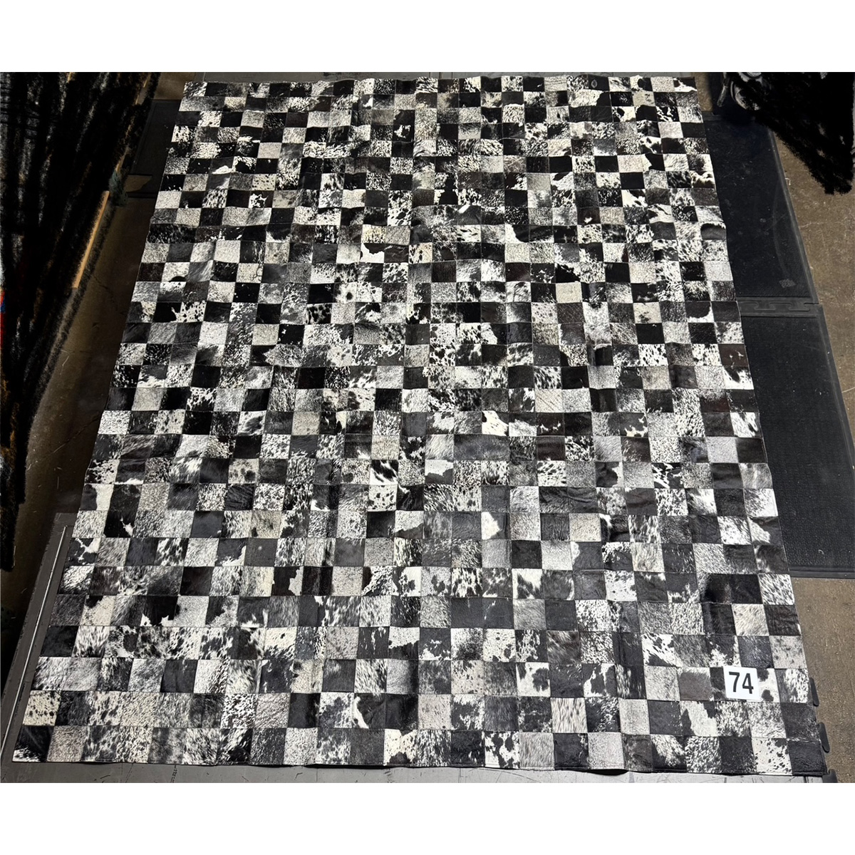 8x10 Block Rug (Borderless)