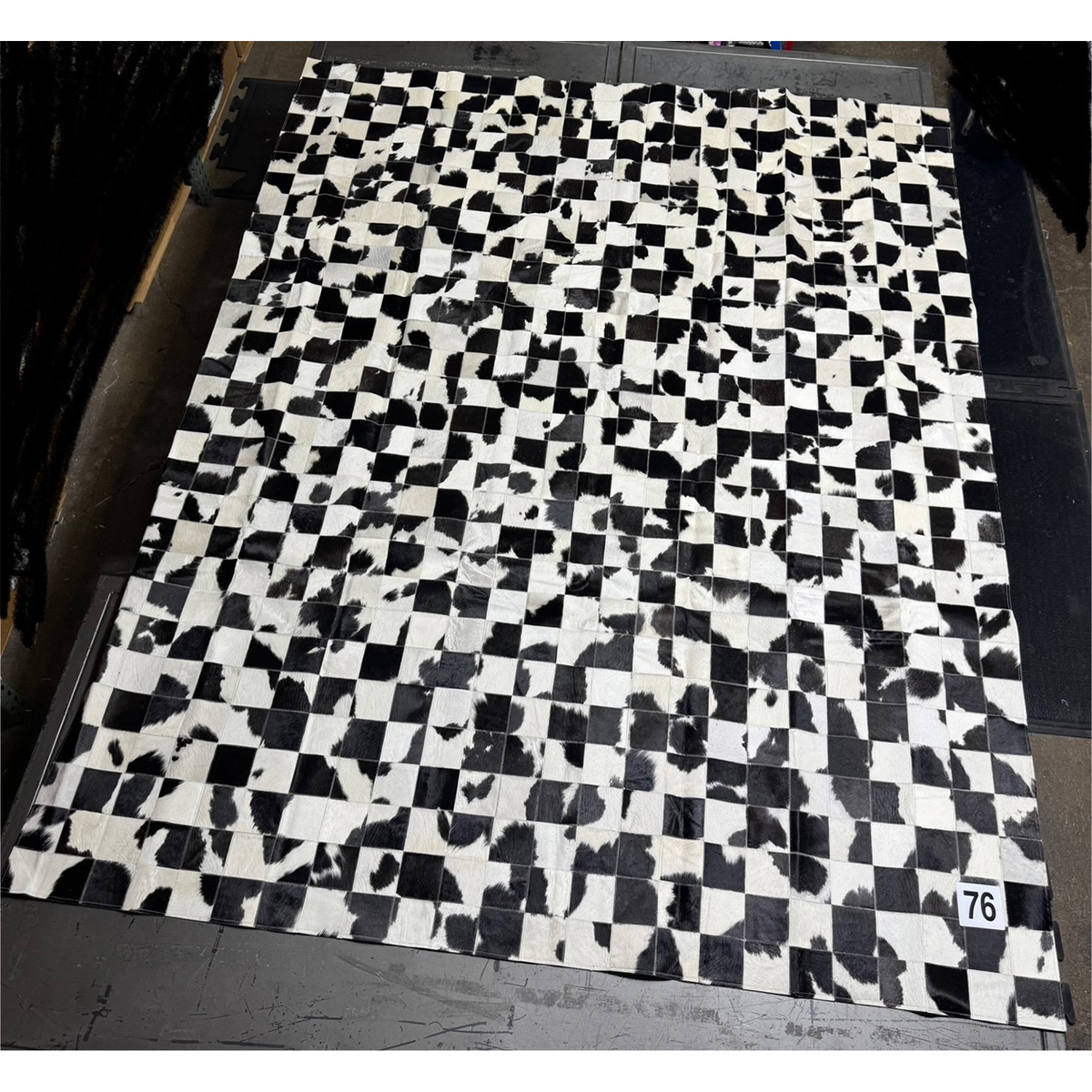 8x10 Block Rug (Borderless)