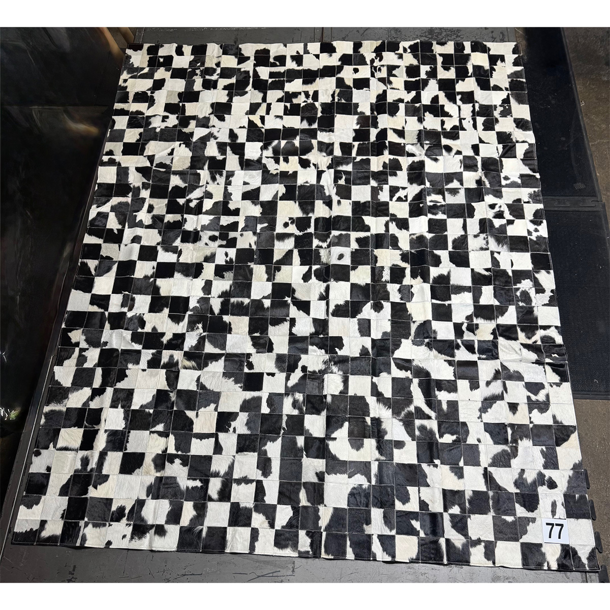8x10 Block Rug (Borderless)