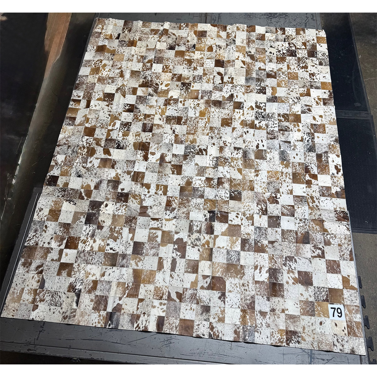 8x10 Block Rug (Borderless)