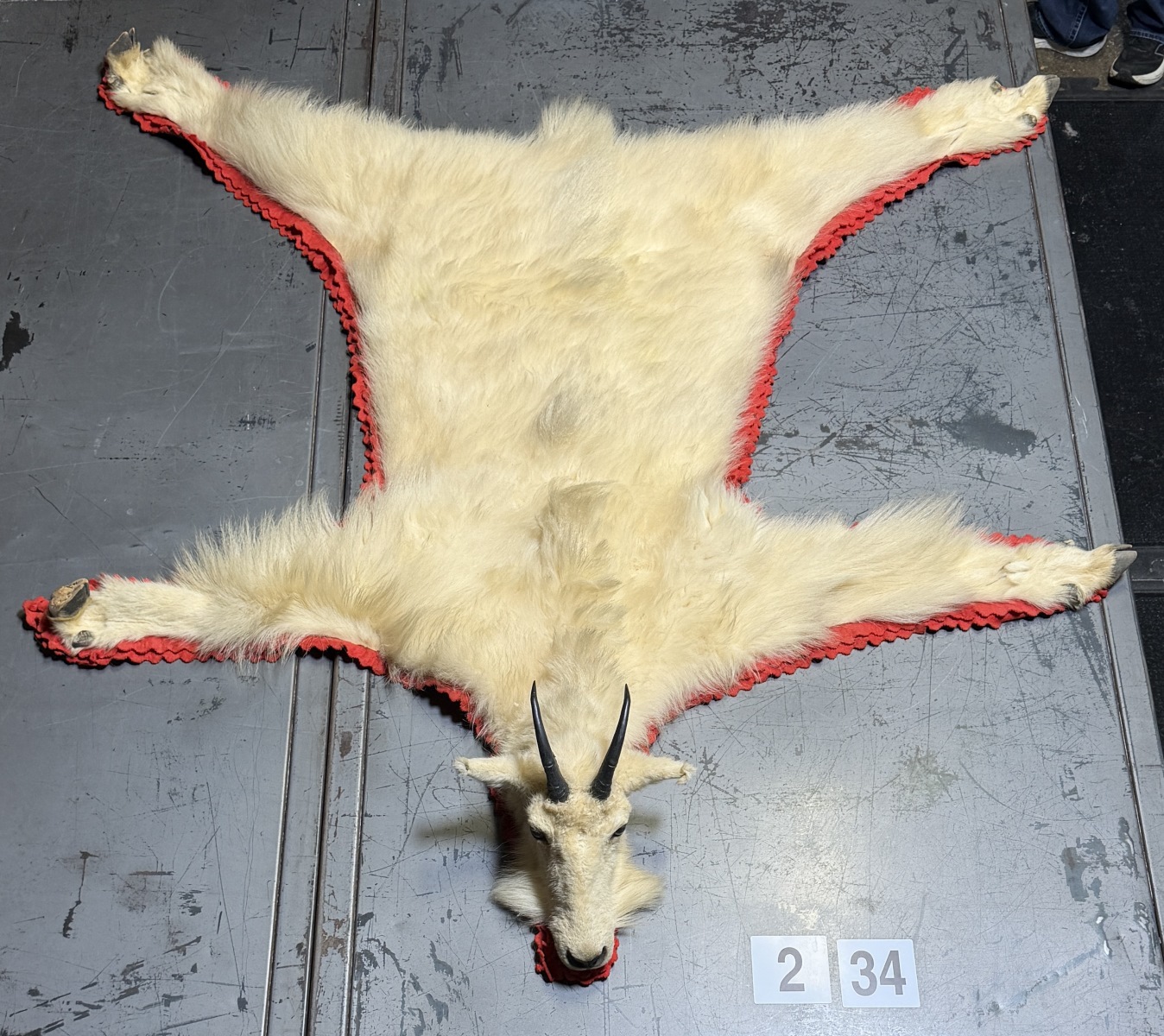 Mountain Goat Rug