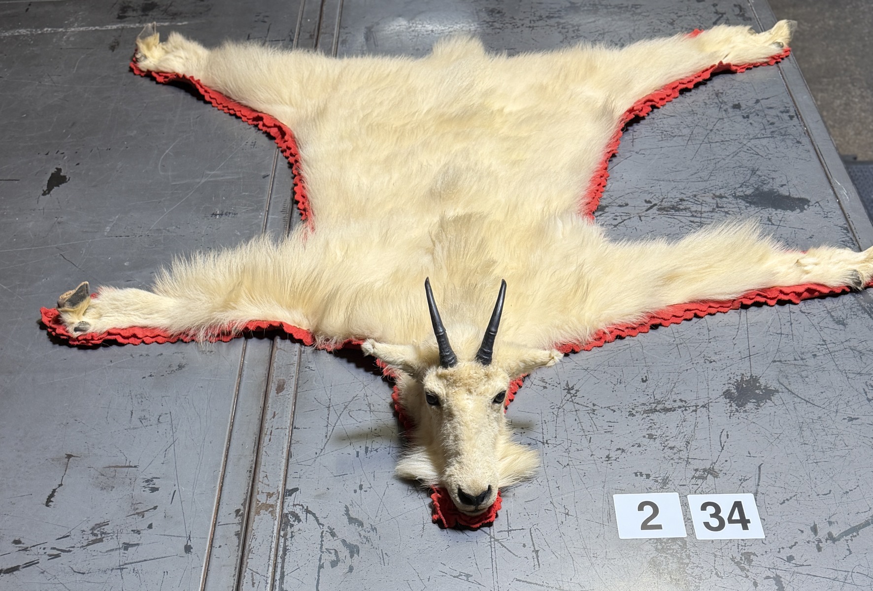 Mountain Goat Rug