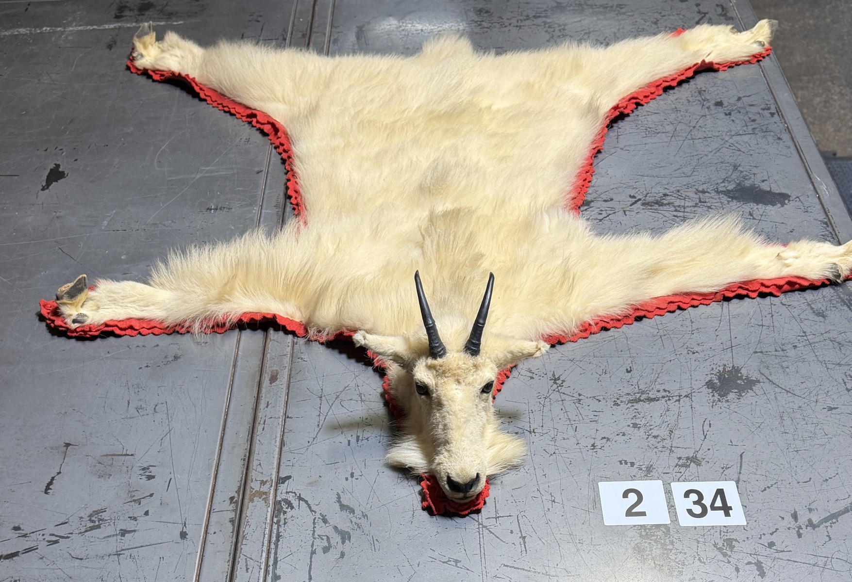 Mountain Goat Rug